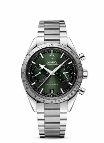 Omega Speedmaster 57 Master Chronometer 40.5 Stainless Steel / Green / Bracelet 332.10.41.51.10.001
