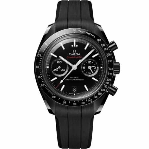 Omega Speedmaster Moonwatch Co-Axial Master Chronometer Dark Side of the Moon / Rubber 310.92.44.51.01.004
