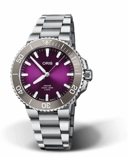 Oris Aquis Date 41.5 Hölstein Edition 2023 01 400 7769 4188-Set — фото часов Oris Aquis Date 41.5 Hölstein Edition 2023 01 400 7769 4188-Set — фото часов