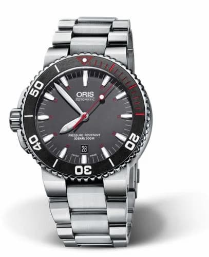 Oris Aquis Red Limited Edition / Bracelet 01 733 7653 4183-Set MB — фото часов Oris Aquis Red Limited Edition / Bracelet 01 733 7653 4183-Set MB — фото часов
