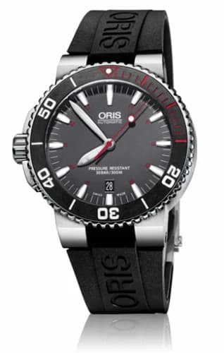 Oris Aquis Red Limited Edition 01 733 7653 4183-Set RS — фото часов Oris Aquis Red Limited Edition 01 733 7653 4183-Set RS — фото часов
