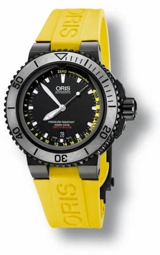 Oris Aquis Depth Gauge DLC 01 733 7675 4754-Set RS — фото часов Oris Aquis Depth Gauge DLC 01 733 7675 4754-Set RS — фото часов
