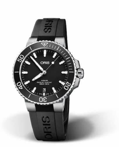 Oris Aquis Date 39.5 Stainless Steel / Black / Rubber 01 733 7732 4124-07 4 21 64FC — фото часов Oris Aquis Date 39.5 Stainless Steel / Black / Rubber 01 733 7732 4124-07 4 21 64FC — фото часов
