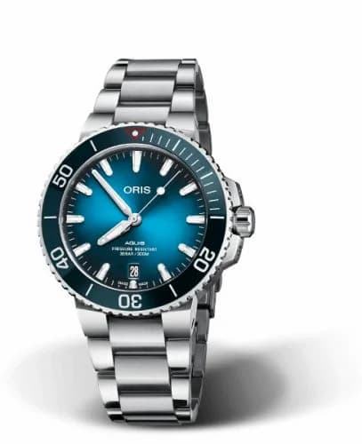 Oris Aquis Date 39.5 Clean Ocean Limited Edition 01 733 7732 4185-Set — фото часов Oris Aquis Date 39.5 Clean Ocean Limited Edition 01 733 7732 4185-Set — фото часов