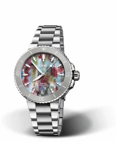 Oris Aquis Date 36.5 Upcycle 01 733 7770 4150-Set