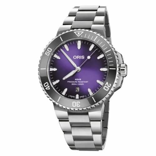 Oris Aquis Date 43.5 Taste of Summer 01 733 7789 4158-07 8 23 04PEB — фото часов Oris Aquis Date 43.5 Taste of Summer 01 733 7789 4158-07 8 23 04PEB — фото часов