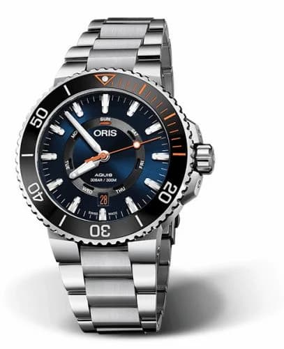 Oris Aquis Staghorn Restoration Limited Edition / Bracelet 01 735 7734 4185-Set MB — фото часов Oris Aquis Staghorn Restoration Limited Edition / Bracelet 01 735 7734 4185-Set MB — фото часов