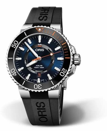 Oris Aquis Staghorn Restoration Limited Edition / Rubber 01 735 7734 4185-Set RS — фото часов Oris Aquis Staghorn Restoration Limited Edition / Rubber 01 735 7734 4185-Set RS — фото часов