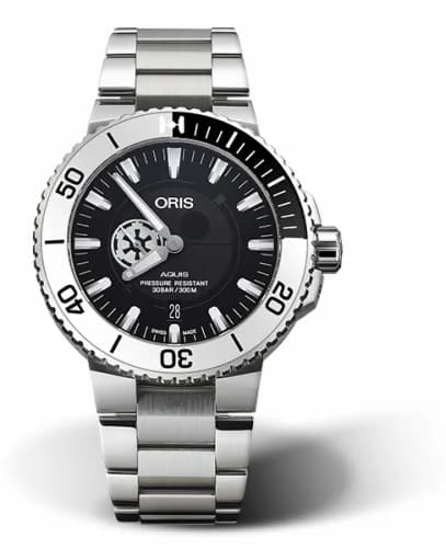 Oris Aquis Star Wars Stormtrooper / Bracelet 01 743 7734 4184-Set MB — фото часов Oris Aquis Star Wars Stormtrooper / Bracelet 01 743 7734 4184-Set MB — фото часов