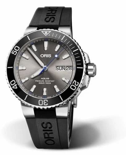 Oris Aquis Big Day Date 45.5 Hammerhead / Rubber 01 752 7733 4183-Set RS — фото часов Oris Aquis Big Day Date 45.5 Hammerhead / Rubber 01 752 7733 4183-Set RS — фото часов