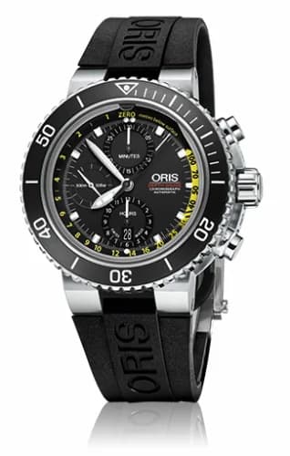 Oris Aquis Depth Gauge Chronograph 01 774 7708 4154-Set RS — фото часов Oris Aquis Depth Gauge Chronograph 01 774 7708 4154-Set RS — фото часов