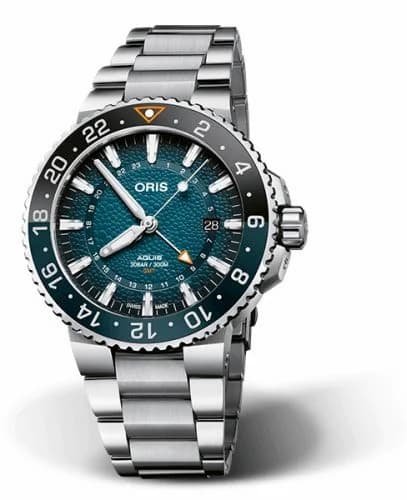 Oris Aquis GMT 43.5 Whale Shark Limited Edition 01 798 7754 4175-Set — фото часов Oris Aquis GMT 43.5 Whale Shark Limited Edition 01 798 7754 4175-Set — фото часов
