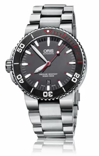 Oris Aquis Red Limited Edition 733 7653 4183-Set MB — фото часов Oris Aquis Red Limited Edition 733 7653 4183-Set MB — фото часов