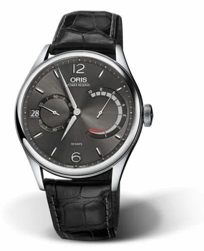 Oris Artelier Calibre 111 Stainless Steel / Grey 01 111 7700 4063-Set 1 23 72FC