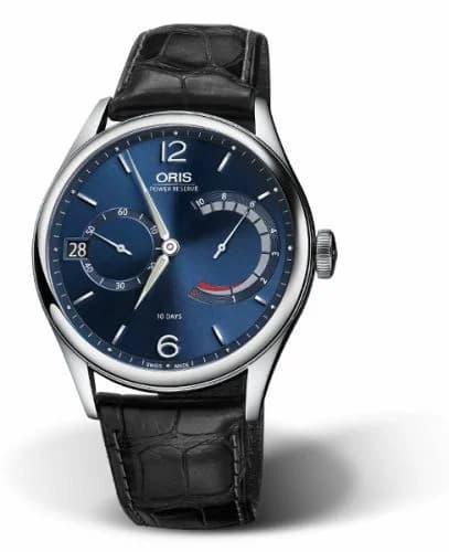 Oris Artelier Calibre 111 Stainless Steel / Blue 01 111 7700 4065-Set 1 23 72FC — фото часов Oris Artelier Calibre 111 Stainless Steel / Blue 01 111 7700 4065-Set 1 23 72FC — фото часов