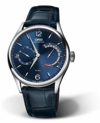 Oris Artelier Calibre 111 Stainless Steel / Blue 01 111 7700 4065-Set 1 23 87FC — фото часов Oris Artelier Calibre 111 Stainless Steel / Blue 01 111 7700 4065-Set 1 23 87FC — фото часов