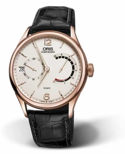 Oris Artelier Calibre 111 Rose Gold / White 01 111 7700 6061-Set 1 23 82 — фото часов Oris Artelier Calibre 111 Rose Gold / White 01 111 7700 6061-Set 1 23 82 — фото часов