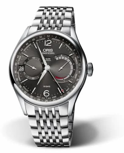 Oris Artelier Calibre 113 Stainless Steel / Grey / Bracelet 01 113 7738 4063-Set 8 23 79PS
