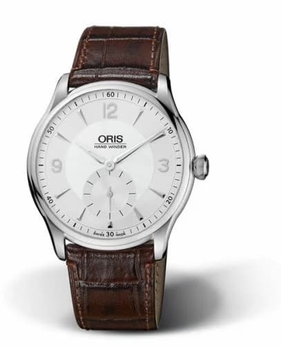 Oris Artelier Hand Winding Small Second 40 Stainless Steel / Silver 01 396 7580 4051-07 5 21 05