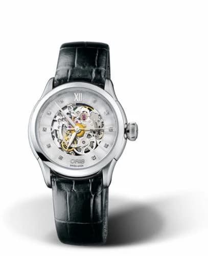 Oris Artelier Skeleton 31 Diamonds Stainless Steel 01 560 7604 4019-07 5 16 60FC