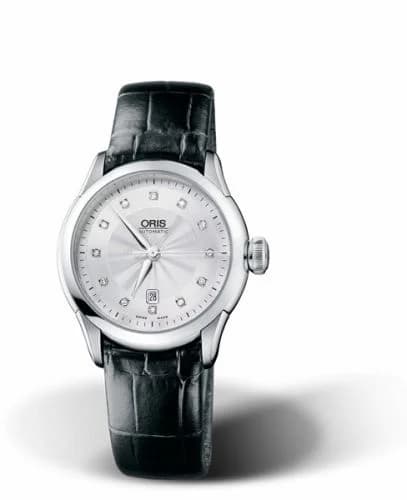 Oris Artelier Date Diamonds 31 Stainless Steel / Silver 01 561 7604 4041-07 5 16 71FC — фото часов Oris Artelier Date Diamonds 31 Stainless Steel / Silver 01 561 7604 4041-07 5 16 71FC — фото часов