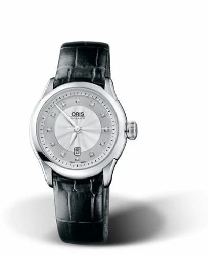 Oris Artelier Date Diamonds 31 Stainless Steel / Silver 01 561 7604 4091-07 5 16 71FC — фото часов Oris Artelier Date Diamonds 31 Stainless Steel / Silver 01 561 7604 4091-07 5 16 71FC — фото часов