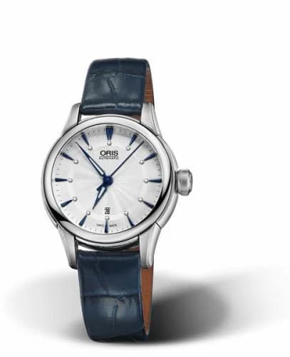 Oris Artelier Date Diamonds 31 Stainless Steel / Silver 01 561 7687 4031-07 5 14 75FC — фото часов Oris Artelier Date Diamonds 31 Stainless Steel / Silver 01 561 7687 4031-07 5 14 75FC — фото часов