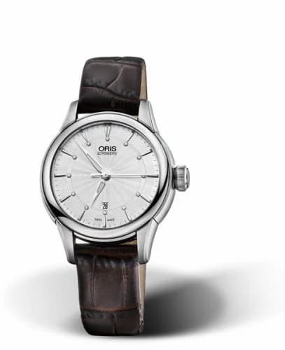 Oris Artelier Date Diamonds 31 Stainless Steel / Silver 01 561 7687 4051-07 5 14 70FC — фото часов Oris Artelier Date Diamonds 31 Stainless Steel / Silver 01 561 7687 4051-07 5 14 70FC — фото часов