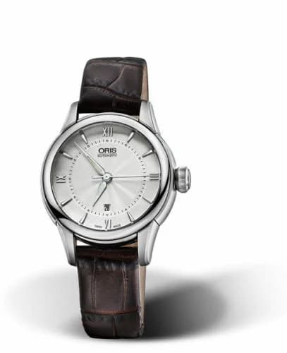 Oris Artelier Date 31 Stainless Steel / Silver 01 561 7687 4071-07 5 14 70FC — фото часов Oris Artelier Date 31 Stainless Steel / Silver 01 561 7687 4071-07 5 14 70FC — фото часов