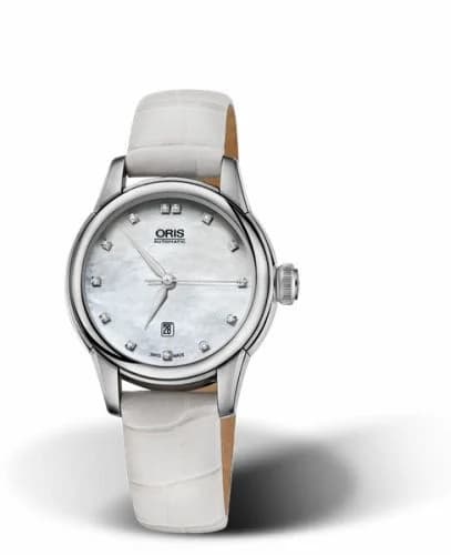 Oris Artelier Date Diamonds 31 Stainless Steel / MOP 01 561 7687 4091-07 5 14 67FC — фото часов Oris Artelier Date Diamonds 31 Stainless Steel / MOP 01 561 7687 4091-07 5 14 67FC — фото часов