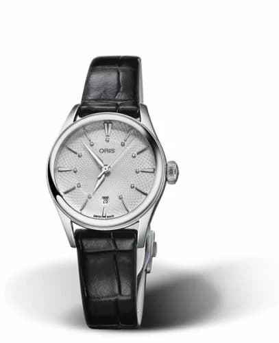 Oris Artelier Date Diamonds 28 Stainless Steel / Silver 01 561 7722 4051-07 5 14 64FC — фото часов Oris Artelier Date Diamonds 28 Stainless Steel / Silver 01 561 7722 4051-07 5 14 64FC — фото часов