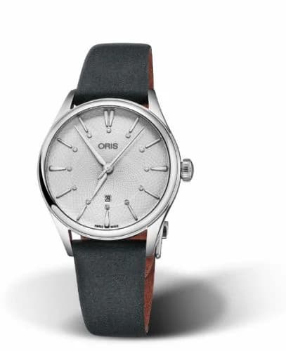 Oris Artelier Date Diamonds 33 Stainless Steel / Silver 01 561 7724 4051-07 5 17 34FC — фото часов Oris Artelier Date Diamonds 33 Stainless Steel / Silver 01 561 7724 4051-07 5 17 34FC — фото часов