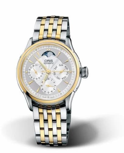 Oris Artelier Complication 35 Stainless Steel / Silver / Bracelet 01 581 7606 4351-07 8 18 74 — фото часов Oris Artelier Complication 35 Stainless Steel / Silver / Bracelet 01 581 7606 4351-07 8 18 74 — фото часов