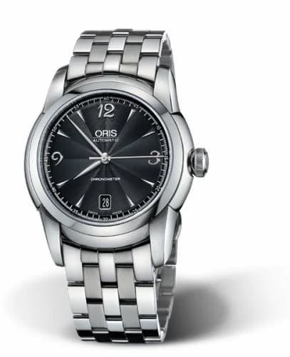 Oris Artelier Chronometer Date 40.5 Stainless Steel / Black / Bracelet 01 637 7544 4064-07 8 21 71