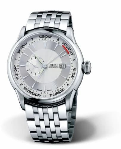 Oris Artelier Small Second Pointer Day 45 Stainless Steel / Silver / Bracelet 01 645 7596 4051-07 8 24 73