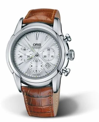 Oris Artelier Chronograph 44.5 Stainless Steel / Silver 01 676 7547 4051-07 5 22 47