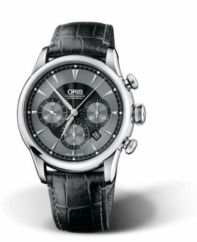 Oris Artelier Chronograph 43.5 Stainless Steel / Black 01 676 7603 4054-07 5 22 71FC