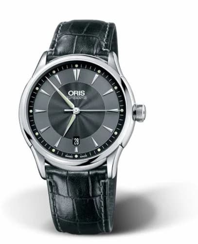 Oris Artelier Date 40 Stainless Steel / Black 01 733 7591 4054-07 5 21 71FC — фото часов Oris Artelier Date 40 Stainless Steel / Black 01 733 7591 4054-07 5 21 71FC — фото часов