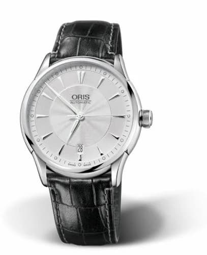 Oris Artelier Date 40 Stainless Steel / Silver 01 733 7591 4091-07 5 21 71FC — фото часов Oris Artelier Date 40 Stainless Steel / Silver 01 733 7591 4091-07 5 21 71FC — фото часов