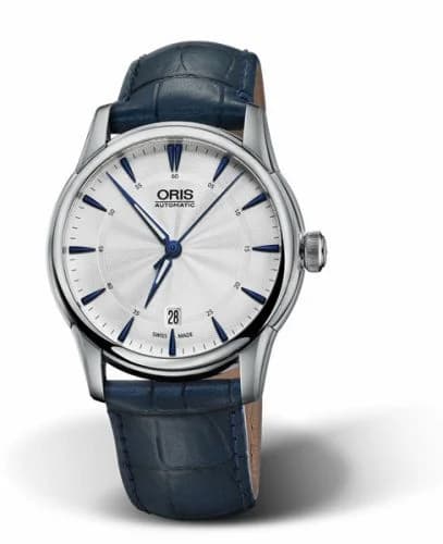 Oris Artelier Date 40 Stainless Steel / Silver 01 733 7670 4031-07 5 21 75FC — фото часов Oris Artelier Date 40 Stainless Steel / Silver 01 733 7670 4031-07 5 21 75FC — фото часов