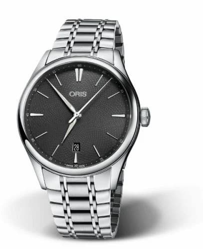 Oris Artelier Date 40 Generalstabsabgänger Edition / Grey 01 733 7721 4013-07 8 21 88 — фото часов Oris Artelier Date 40 Generalstabsabgänger Edition / Grey 01 733 7721 4013-07 8 21 88 — фото часов