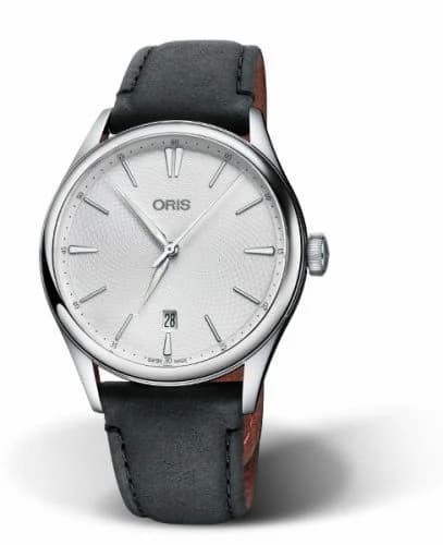 Oris Artelier Date 40 Stainless Steel / Silver 01 733 7721 4051-07 5 21 34FC — фото часов Oris Artelier Date 40 Stainless Steel / Silver 01 733 7721 4051-07 5 21 34FC — фото часов