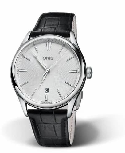Oris Artelier Date 40 Stainless Steel / Silver 01 733 7721 4051-07 5 21 64FC — фото часов Oris Artelier Date 40 Stainless Steel / Silver 01 733 7721 4051-07 5 21 64FC — фото часов