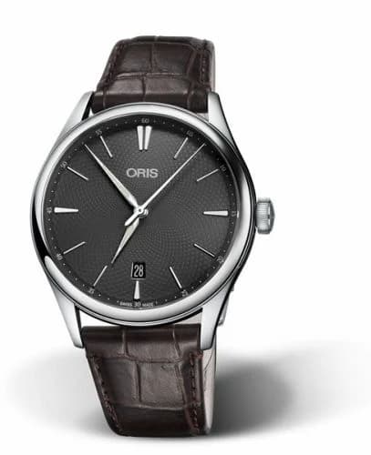 Oris Artelier Date 40 Stainless Steel / Grey 01 733 7721 4053-07 5 21 65FC — фото часов Oris Artelier Date 40 Stainless Steel / Grey 01 733 7721 4053-07 5 21 65FC — фото часов