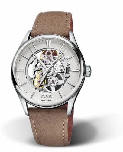 Oris Artelier Skeleton 40 Stainless Steel 01 734 7721 4051-07 5 21 32FC — фото часов Oris Artelier Skeleton 40 Stainless Steel 01 734 7721 4051-07 5 21 32FC — фото часов