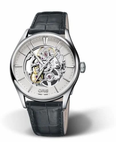 Oris Artelier Skeleton 40 Stainless Steel 01 734 7721 4051-07 5 21 61FC