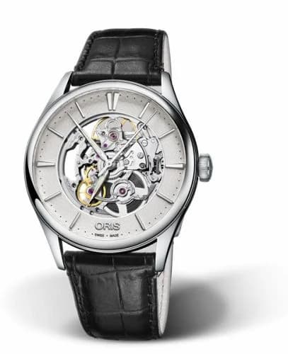 Oris Artelier Skeleton 40 Stainless Steel 01 734 7721 4051-07 5 21 64FC — фото часов Oris Artelier Skeleton 40 Stainless Steel 01 734 7721 4051-07 5 21 64FC — фото часов