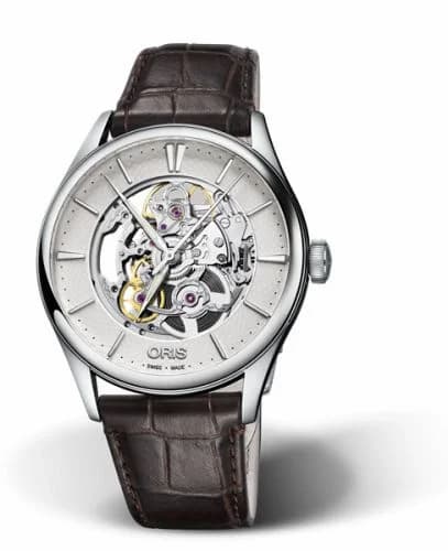 Oris Artelier Skeleton 40 Stainless Steel 01 734 7721 4051-07 5 21 65FC — фото часов Oris Artelier Skeleton 40 Stainless Steel 01 734 7721 4051-07 5 21 65FC — фото часов