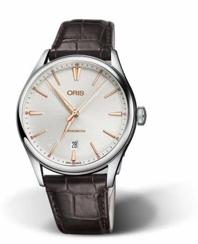 Oris Artelier Chronometer Date 40 Stainless Steel / Silver 01 737 7721 4031-07 5 21 65FC