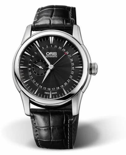 Oris Artelier Small Second Pointer Day 42 Stainless Steel / Black 01 744 7665 4054-07 1 22 74FC